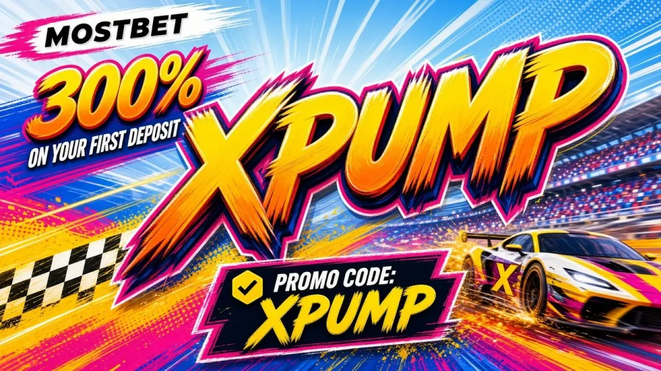 Mostbet promo code XPUMP gives new players a straightforward way to unlock the welcome bonus at registration